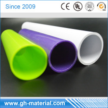 Tubo plástico do tubo resistente do PVC do diâmetro do fogo branco de 18mm para a proteção do cabo